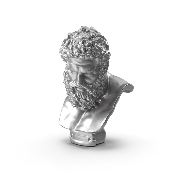 Hercules Bust Metal PNG & PSD Images Hercules Bust Metal PNG & PSD Images