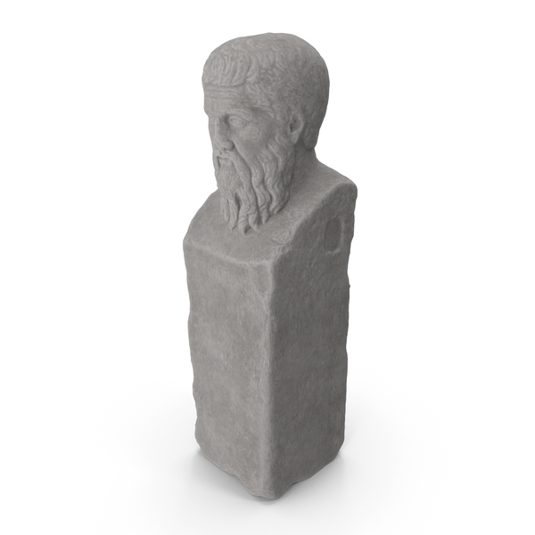 Statue: Herm Of Plato Stone Sculpture PNG & PSD Images Statue: Herm Of Plato Stone Sculpture PNG & PSD Images