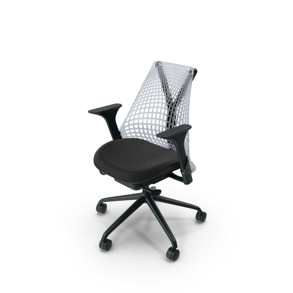 Lounge Chair: Herman Miller Sayl Black PNG & PSD Images Lounge Chair: Herman Miller Sayl Black PNG & PSD Images