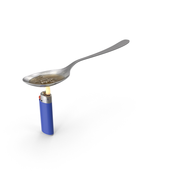 Pill: Heroin in a Spoon PNG & PSD Images