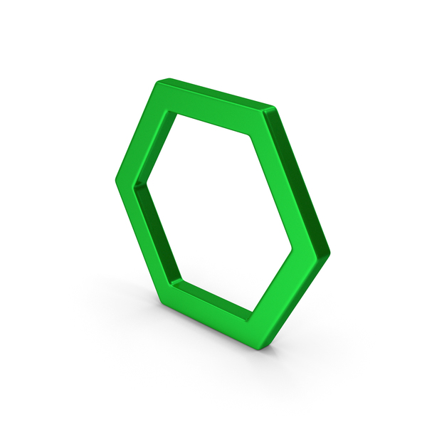 Geometric Shape: Hexagon Green Metallic PNG & PSD Images Geometric Shape: Hexagon Green Metallic PNG & PSD Images