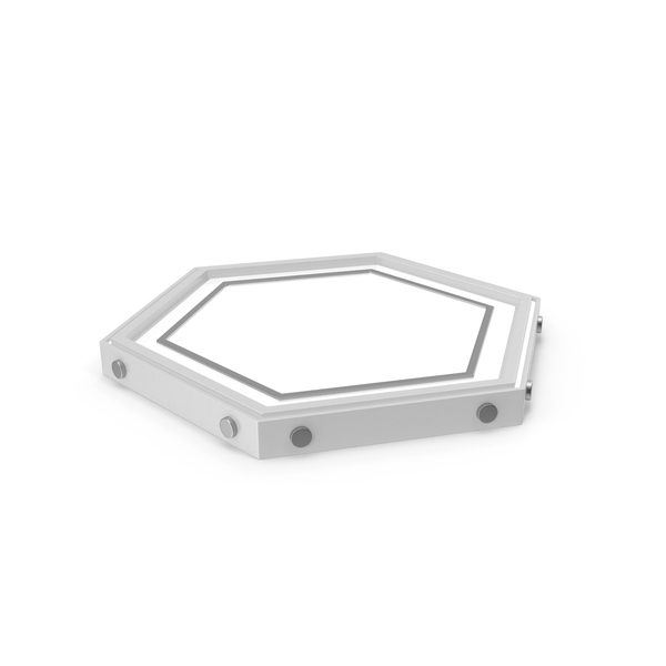 Hexagon Lamp White PNG & PSD Images Hexagon Lamp White PNG & PSD Images