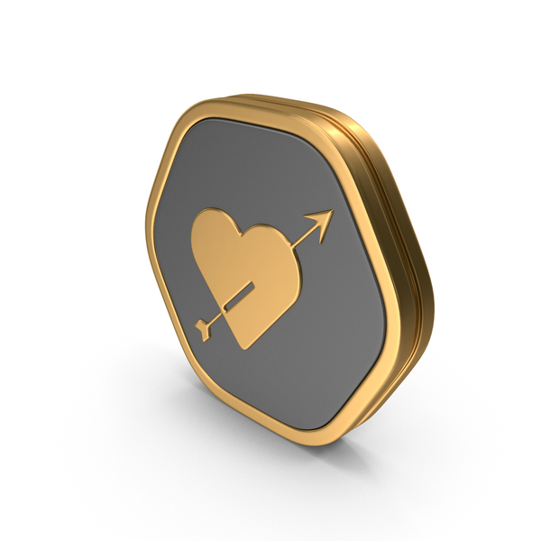 Symbols: Hexagonal Heart With Arrow Icon PNG & PSD Images Symbols: Hexagonal Heart With Arrow Icon PNG & PSD Images