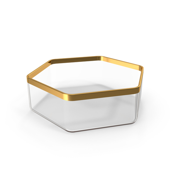 Tableware: Hexagonal Transparent Container PNG & PSD Images Tableware: Hexagonal Transparent Container PNG & PSD Images