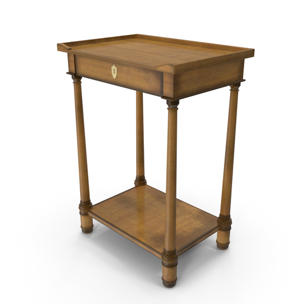 Hickory White Small Table PNG & PSD Images Hickory White Small Table PNG & PSD Images