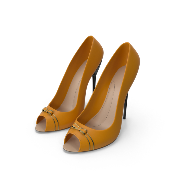 High Heels Women's Shoes Orange PNG & PSD Images High Heels Women's Shoes Orange PNG & PSD Images