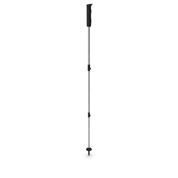 Walking Stick: Hiking Pole Extended Upright PNG & PSD Images Walking Stick: Hiking Pole Extended Upright PNG & PSD Images