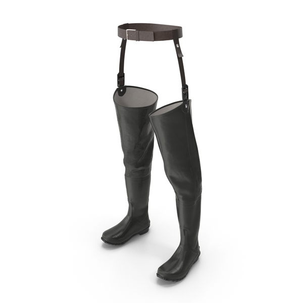 Rain Boots: Hip Boot For Hunting And Fishing Gray PNG & PSD Images