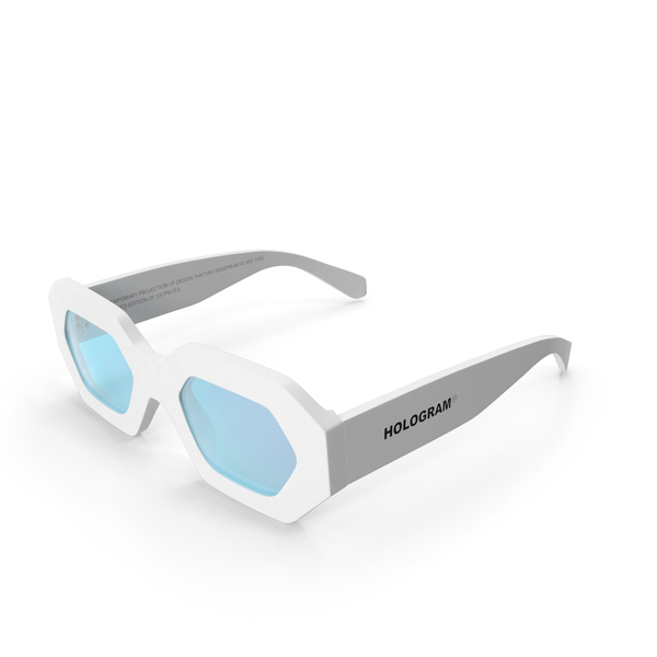 Hologram Chamelion White Sunglasses PNG & PSD Images Hologram Chamelion White Sunglasses PNG & PSD Images