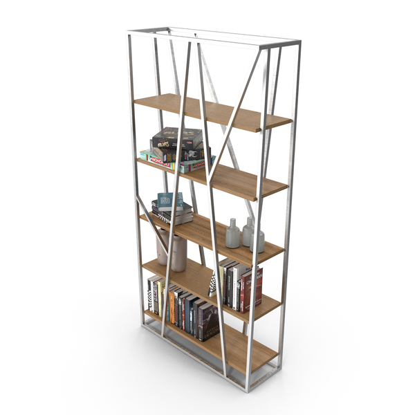 Bookcase: Home Decor Shelf PNG & PSD Images