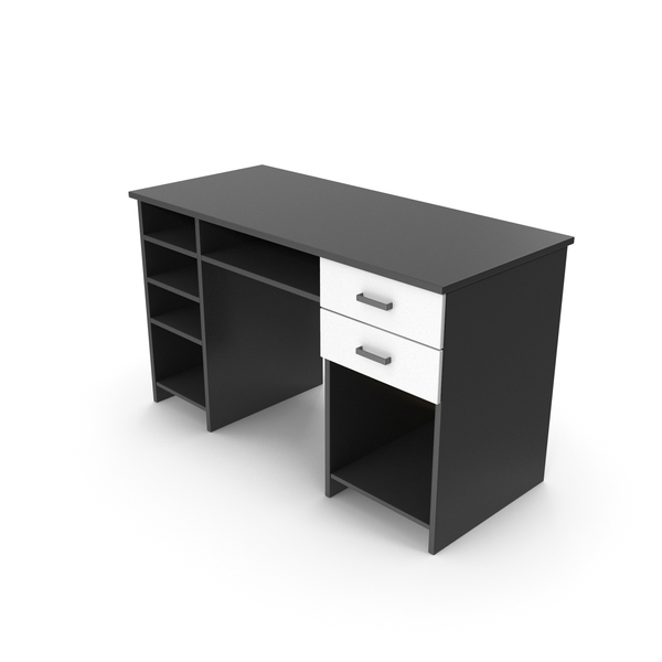 Home Office Table Black White PNG Images & PSDs for Download ...