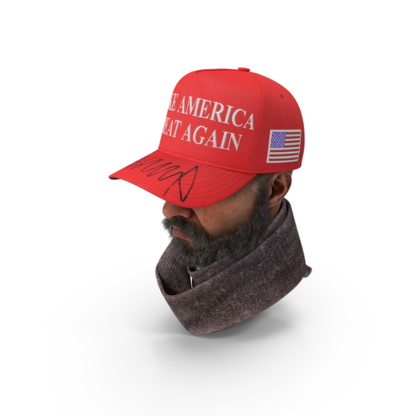Baseball: Homeless Man Head In Trump Cap PNG & PSD Images Baseball: Homeless Man Head In Trump Cap PNG & PSD Images