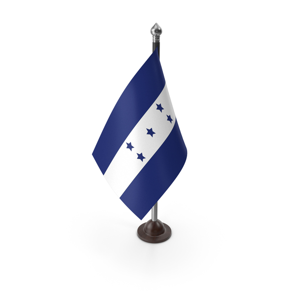 Honduras Plastic Flag Stand PNG & PSD Images