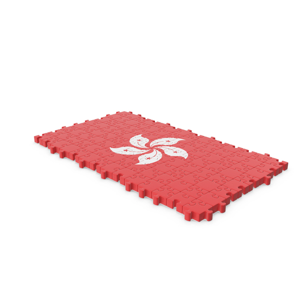 Hongkong Flag Puzzle PNG & PSD Images Hongkong Flag Puzzle PNG & PSD Images