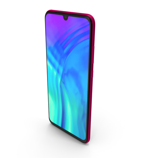 Smartphone: Honor 20 Lite Phantom Red PNG & PSD Images Smartphone: Honor 20 Lite Phantom Red PNG & PSD Images