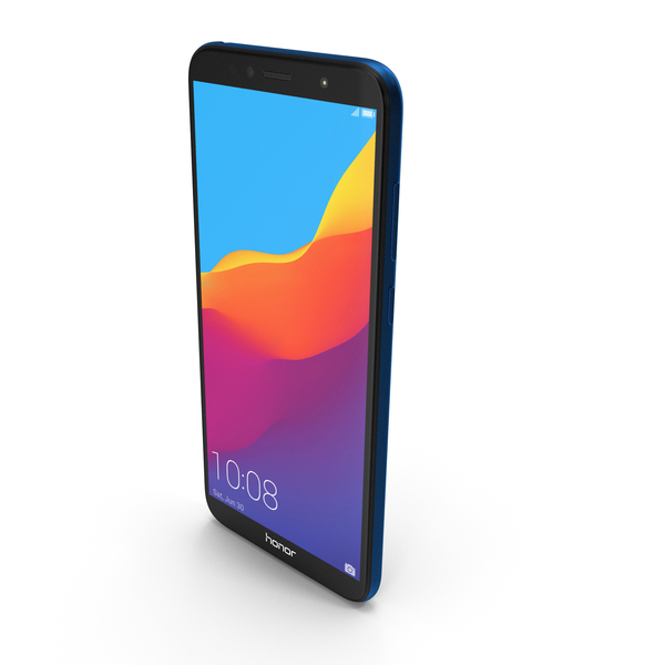 Smartphone: Honor 7A Blue PNG & PSD Images Smartphone: Honor 7A Blue PNG & PSD Images