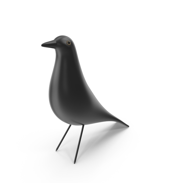Sculpture: House Bird By Charles Eames Black PNG & PSD Images Sculpture: House Bird By Charles Eames Black PNG & PSD Images