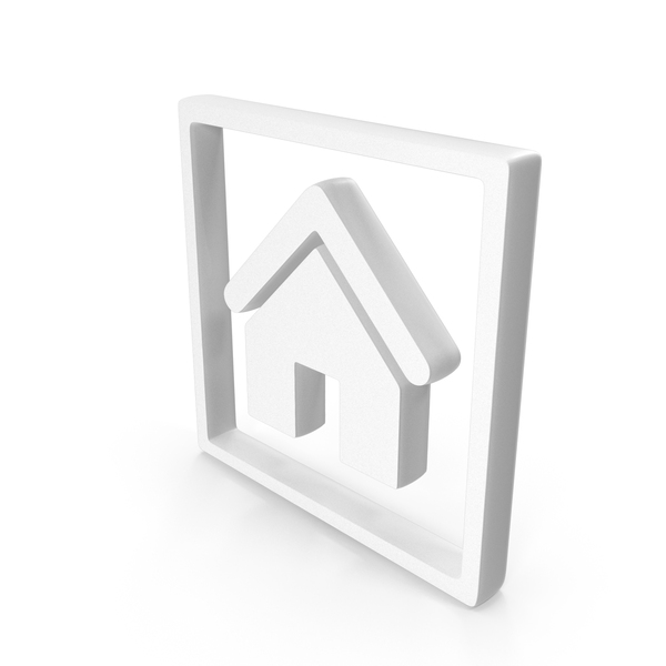 House Symbol White PNG Images & PSDs for Download | PixelSquid - S120549585