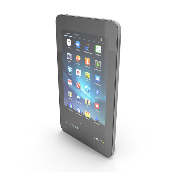 Smartphone: HP Slate 7 Black PNG & PSD Images Smartphone: HP Slate 7 Black PNG & PSD Images