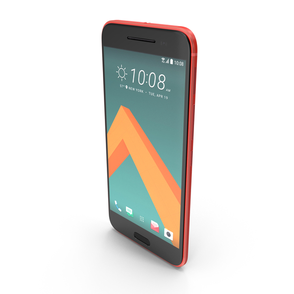 Smartphone: HTC 10 Camellia Red PNG & PSD Images Smartphone: HTC 10 Camellia Red PNG & PSD Images