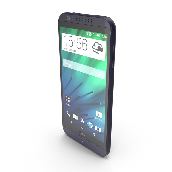 Smartphone: HTC Desire 510 Deep Navy Blue PNG & PSD Images