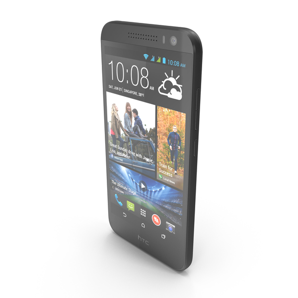 Smartphone: HTC Desire 616 Black PNG & PSD Images Smartphone: HTC Desire 616 Black PNG & PSD Images