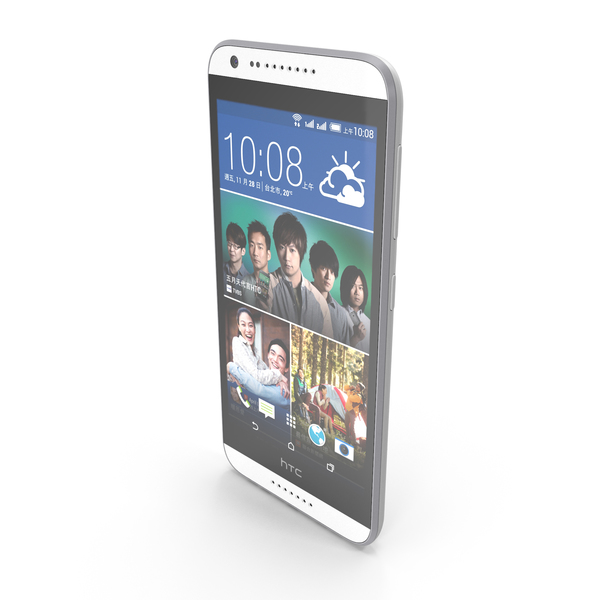 Smartphone: HTC Desire 620 Dual Sim White PNG & PSD Images Smartphone: HTC Desire 620 Dual Sim White PNG & PSD Images