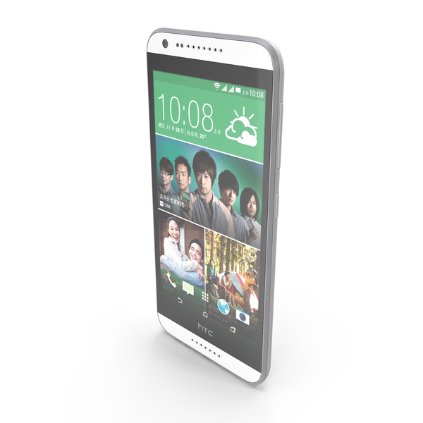 Smartphone: HTC Desire 620G Dual Sim White PNG & PSD Images Smartphone: HTC Desire 620G Dual Sim White PNG & PSD Images