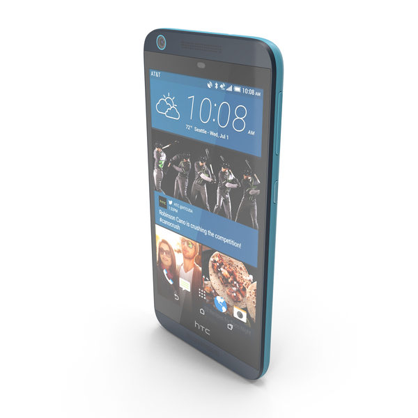 Smartphone: HTC Desire 626 Blue Lagoon PNG & PSD Images Smartphone: HTC Desire 626 Blue Lagoon PNG & PSD Images