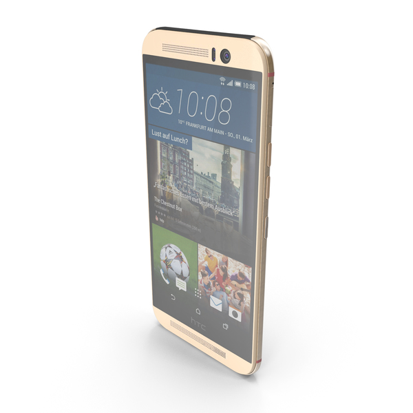 Smartphone: HTC One M9 GoldPink PNG & PSD Images Smartphone: HTC One M9 GoldPink PNG & PSD Images