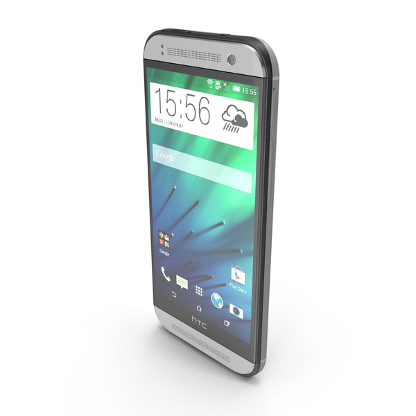 Smartphone: HTC One Mini 2 Silver PNG & PSD Images Smartphone: HTC One Mini 2 Silver PNG & PSD Images