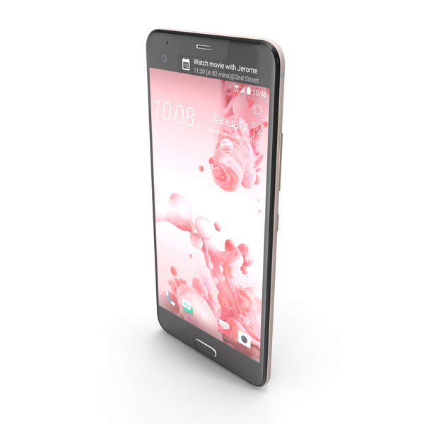 Smartphone: HTC U Ultra Cosmetic Pink PNG & PSD Images Smartphone: HTC U Ultra Cosmetic Pink PNG & PSD Images