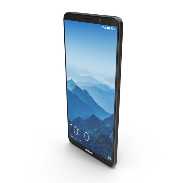 Smartphone: Huawei Mate 10 Pro Titanium Gray PNG & PSD Images
