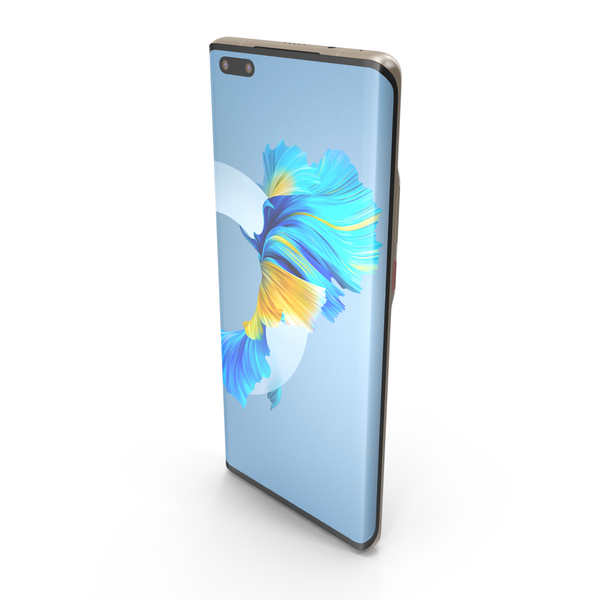 Smartphone: Huawei Mate 40 Pro Yellow PNG & PSD Images Smartphone: Huawei Mate 40 Pro Yellow PNG & PSD Images