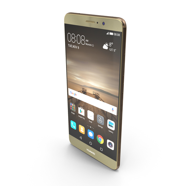 Smartphone: Huawei Mate 9 Mocha Brown PNG & PSD Images Smartphone: Huawei Mate 9 Mocha Brown PNG & PSD Images