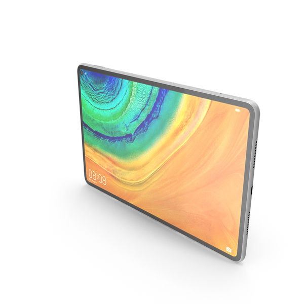 Smartphone: Huawei Matepad Pro (5G) White PNG & PSD Images Smartphone: Huawei Matepad Pro (5G) White PNG & PSD Images