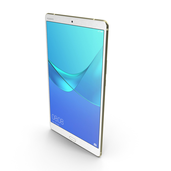 Smartphone: Huawei MediaPad M5 8.4 Champagne Gold PNG & PSD Images