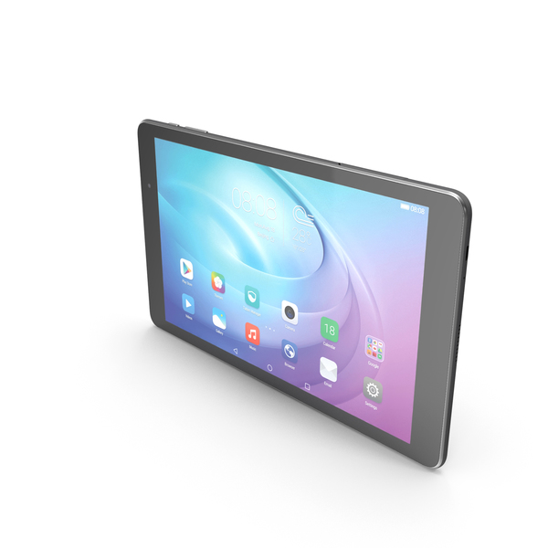 Tablet Computer: Huawei MediaPad T2 10.0 Pro Black PNG & PSD Images Tablet Computer: Huawei MediaPad T2 10.0 Pro Black PNG & PSD Images