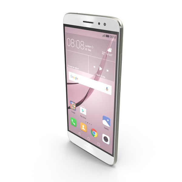 Smartphone: Huawei Nova Plus Mystic Silver PNG & PSD Images
