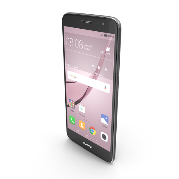 Smartphone: Huawei Nova Plus Titanium Grey PNG & PSD Images
