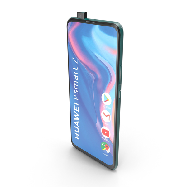 Smartphone: Huawei P Smart Z Emerald Green PNG & PSD Images Smartphone: Huawei P Smart Z Emerald Green PNG & PSD Images