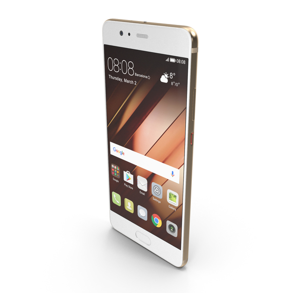 Smartphone: Huawei P10 Plus Prestige Gold PNG & PSD Images Smartphone: Huawei P10 Plus Prestige Gold PNG & PSD Images