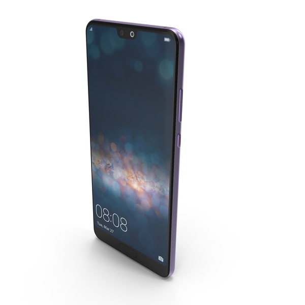 Smartphone: Huawei P20 Twilight PNG & PSD Images
