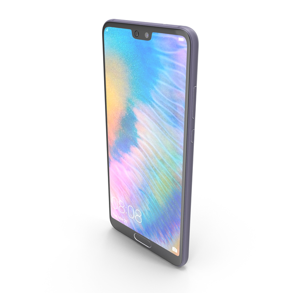 Smartphone: Huawei P20 Twilight PNG & PSD Images