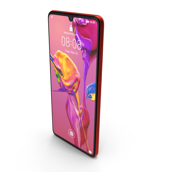 Smartphone: Huawei P30 Amber Sunrise PNG & PSD Images Smartphone: Huawei P30 Amber Sunrise PNG & PSD Images