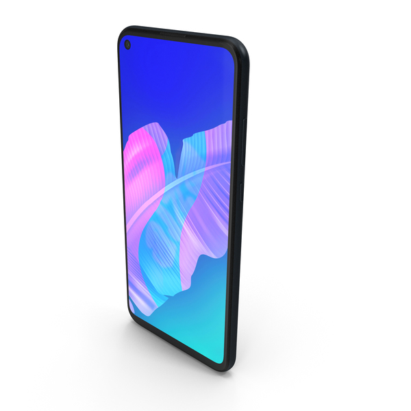 Smartphone: Huawei P40 Lite E (Y7p) Black PNG & PSD Images Smartphone: Huawei P40 Lite E (Y7p) Black PNG & PSD Images