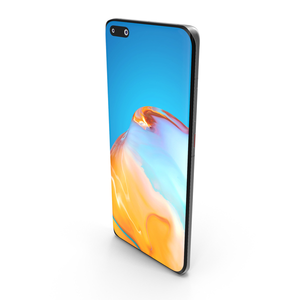 Smartphone: Huawei P40 Pro Plus Ceramic White PNG & PSD Images Smartphone: Huawei P40 Pro Plus Ceramic White PNG & PSD Images