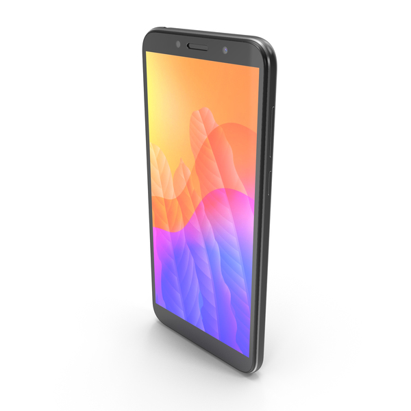 Smartphone: Huawei Y5p Midnight Black PNG & PSD Images Smartphone: Huawei Y5p Midnight Black PNG & PSD Images