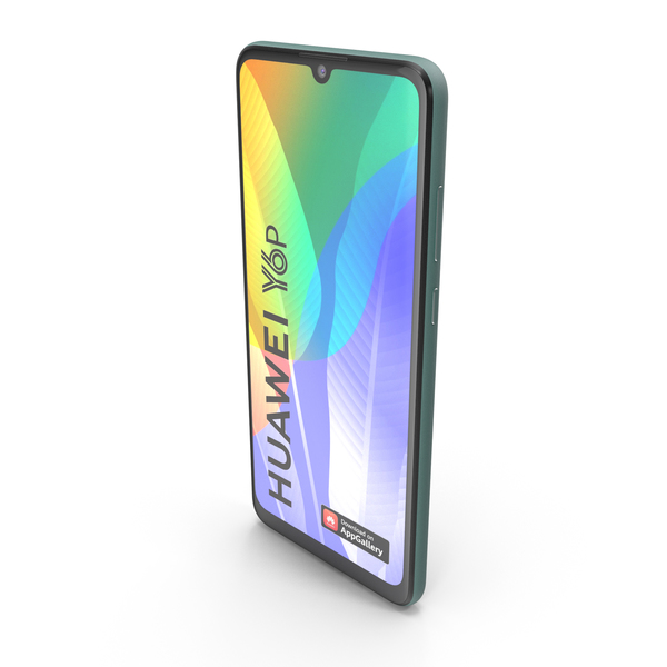 Smartphone: Huawei Y6P Emerald Green PNG & PSD Images Smartphone: Huawei Y6P Emerald Green PNG & PSD Images