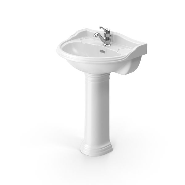 Hudson Reed Pedestal Washbasin PNG Images & PSDs for Download